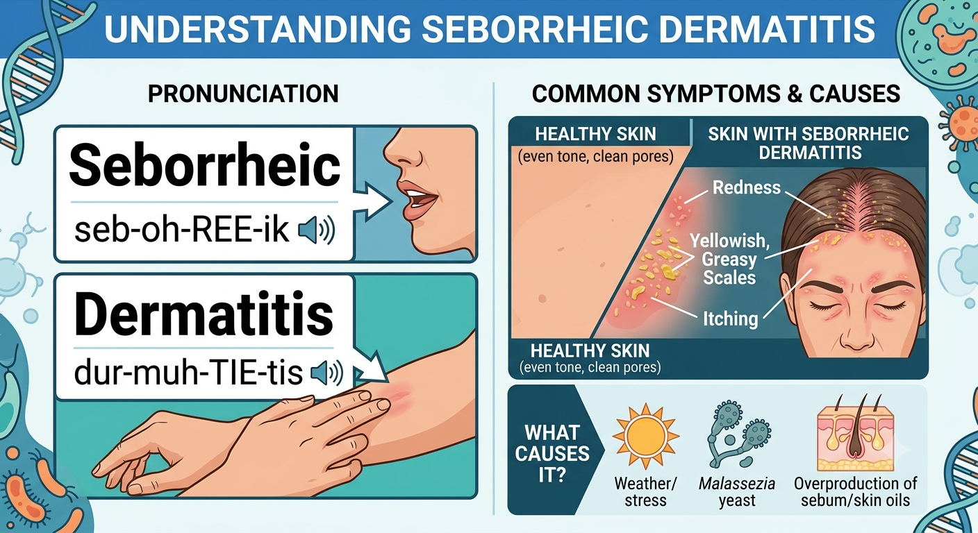Seborrheic Dermatitis Pronounce